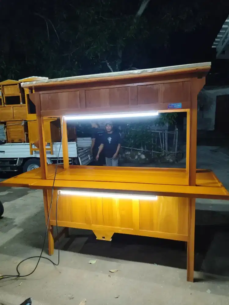 Jual Gerobak Angkringan,Bakso,Mie Ayam,Bubur,Roti BakardlL.Free ongkir