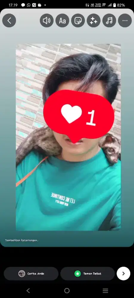 Musang jitot jinak ke siapa pun