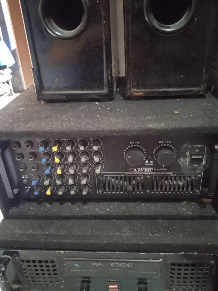 Power mixer karaoke,CARVER,,MA6000E,,