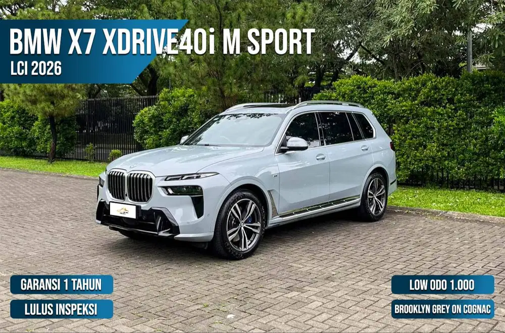 Good Deals Like New Very Low Odo (BMW X7 xDrive40i M-Sport 2026)