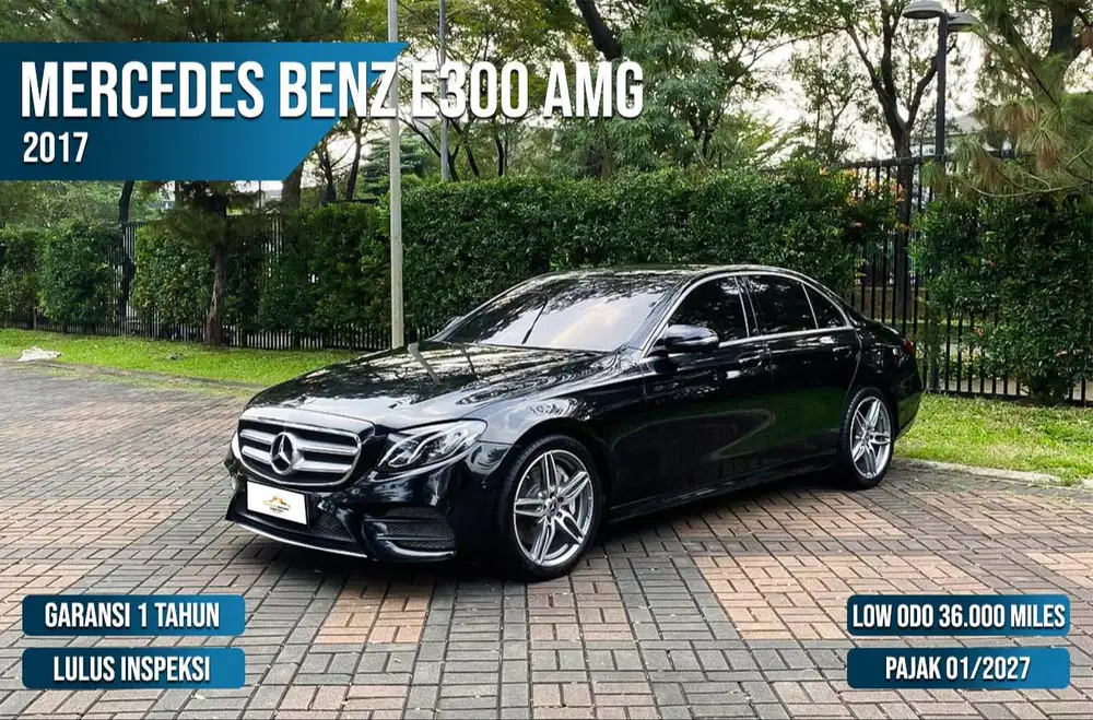 Good Deals DP Minim Very Low ODO (Mercedes Benz E300 AMG 2017)