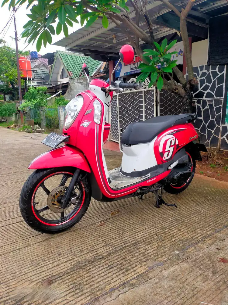 SCOOPY ESP REMOTE MERAH CABE ISTIMEWA