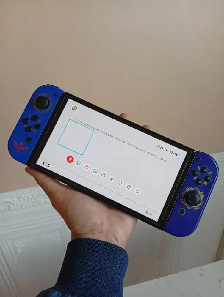 Nintendo Switch 128gb C.EF.W Blue &amp; White