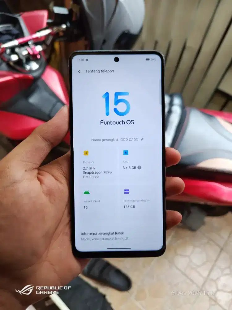 Iqoo Z7 5G 8/128 siap pakai bisa TT