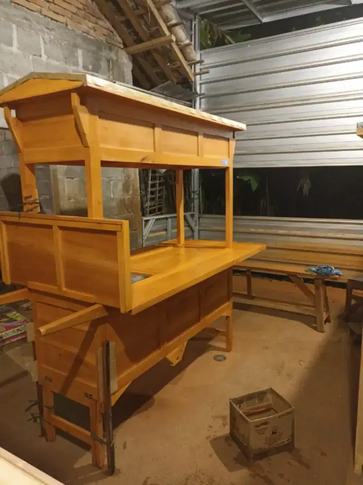 Jual Gerobak Angkringan,Bakso,Mie Ayam,Bubur,Roti BakardlL.Free ongkir