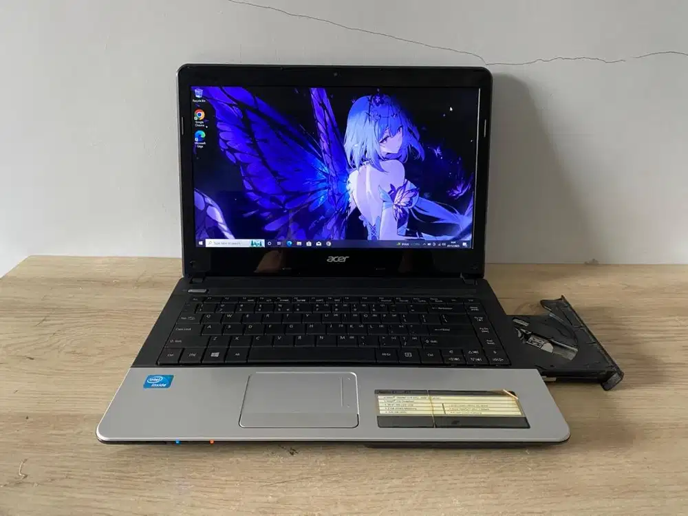 Jual murah Laptop Acer E1-431 Ram 4 gb ssd 256 gb normal semua