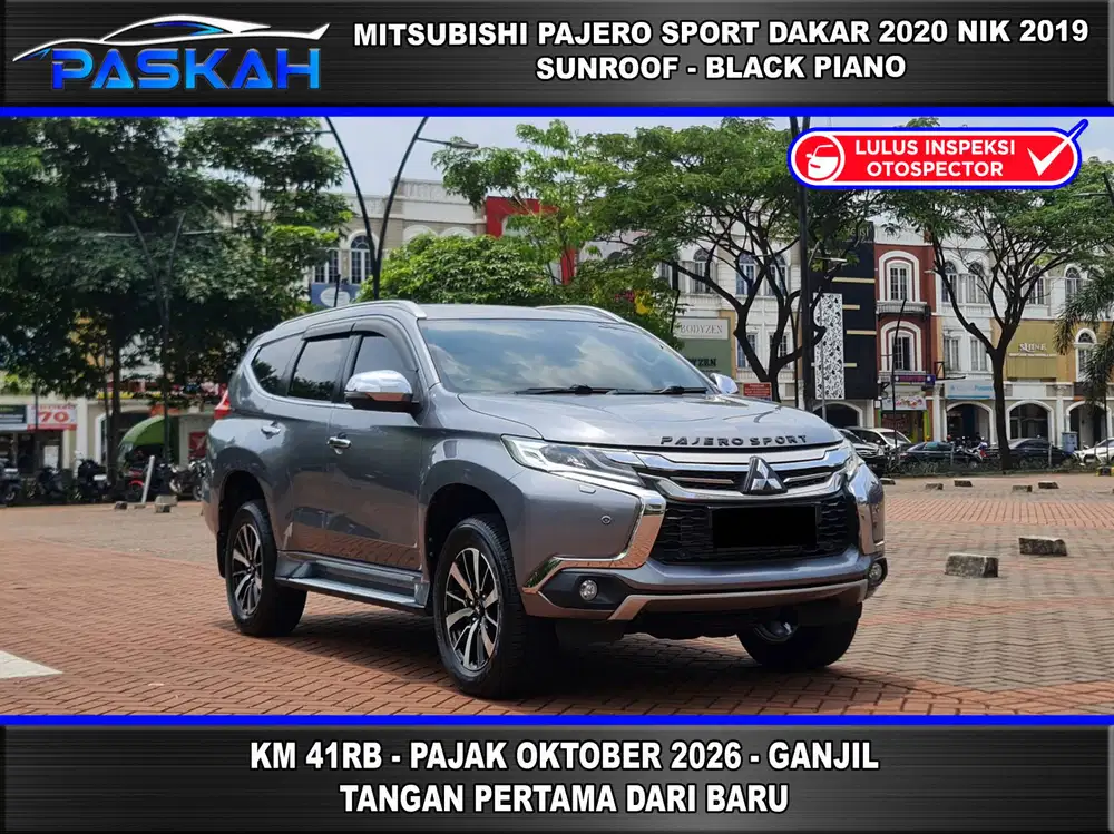 SUNROOF Km=41K PAJAK=10-26 GENAP MITSUBISHI PAJERO DAKAR 2020 NIK 2019