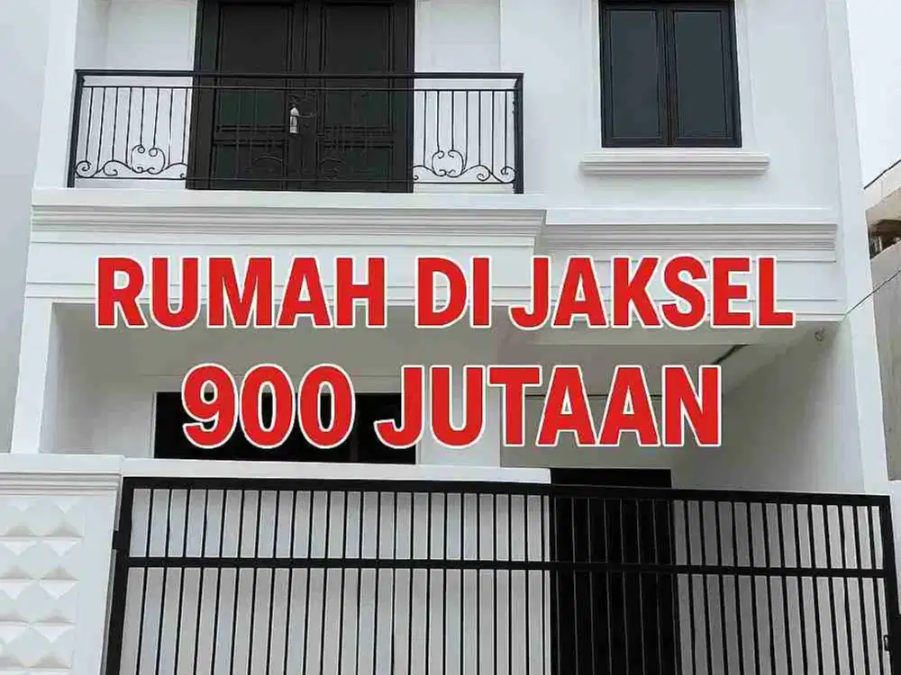Jual Rumah 2,5 Lantai LB 110 m² Akses mobil di Jagakarsa Jakarta Selatan SHM