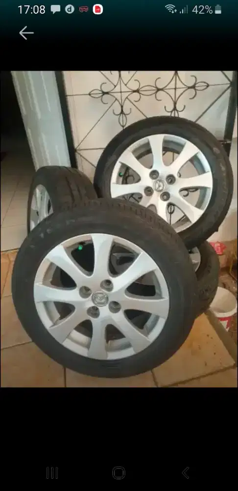 Jual Ban & velg Ring 15 Mazda 2