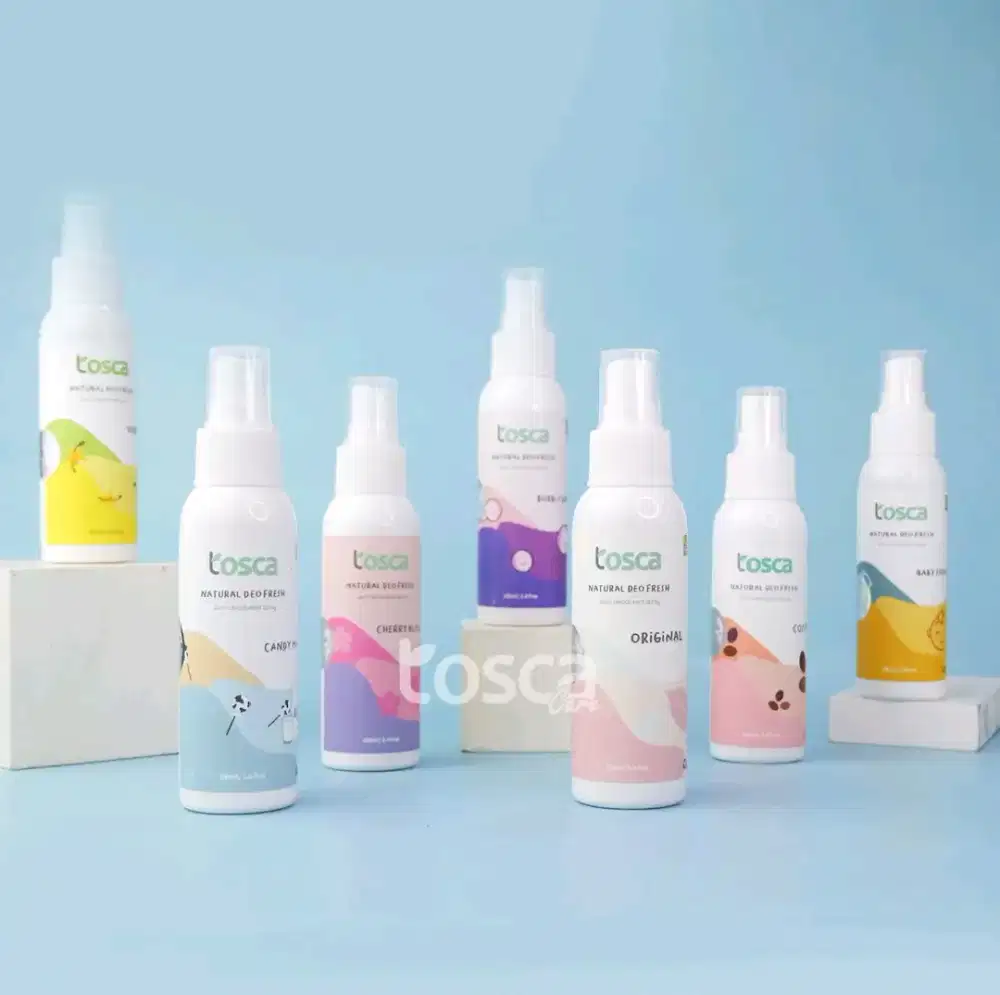 TOSCA deodorant spray 100ml (anti basah & bau)