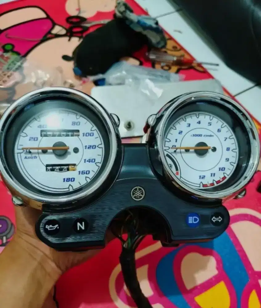 spedometer rx king copotan peredam 2006