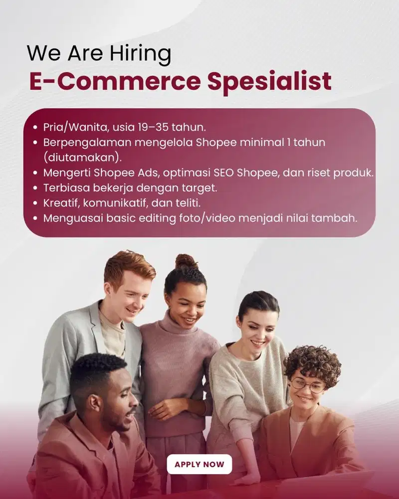 E-Commerce Spesialist