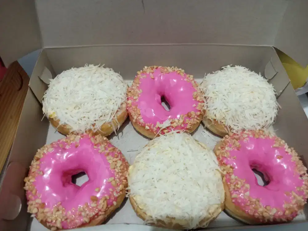 Donat Susu isi 6 dan 12