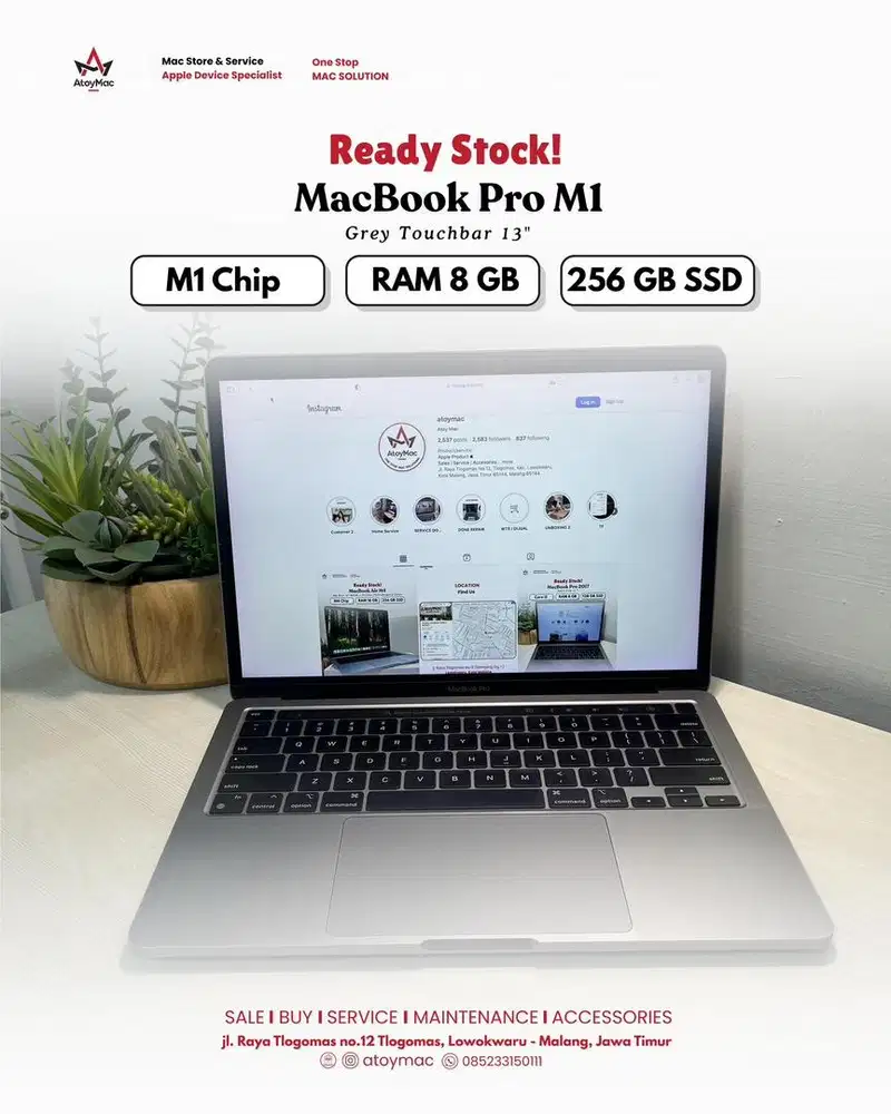 Macbook Pro Touchbar M1 13