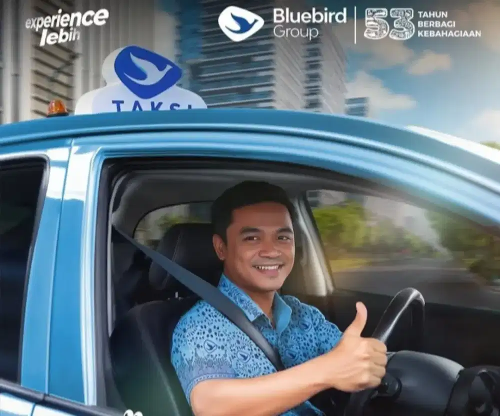 Supir Taksi Si Biru