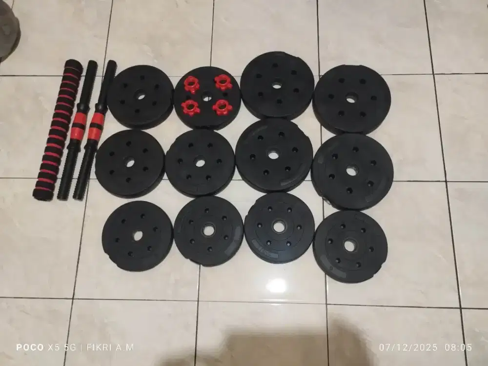 Barbel set 20kg Murah Nego Sampai Deal