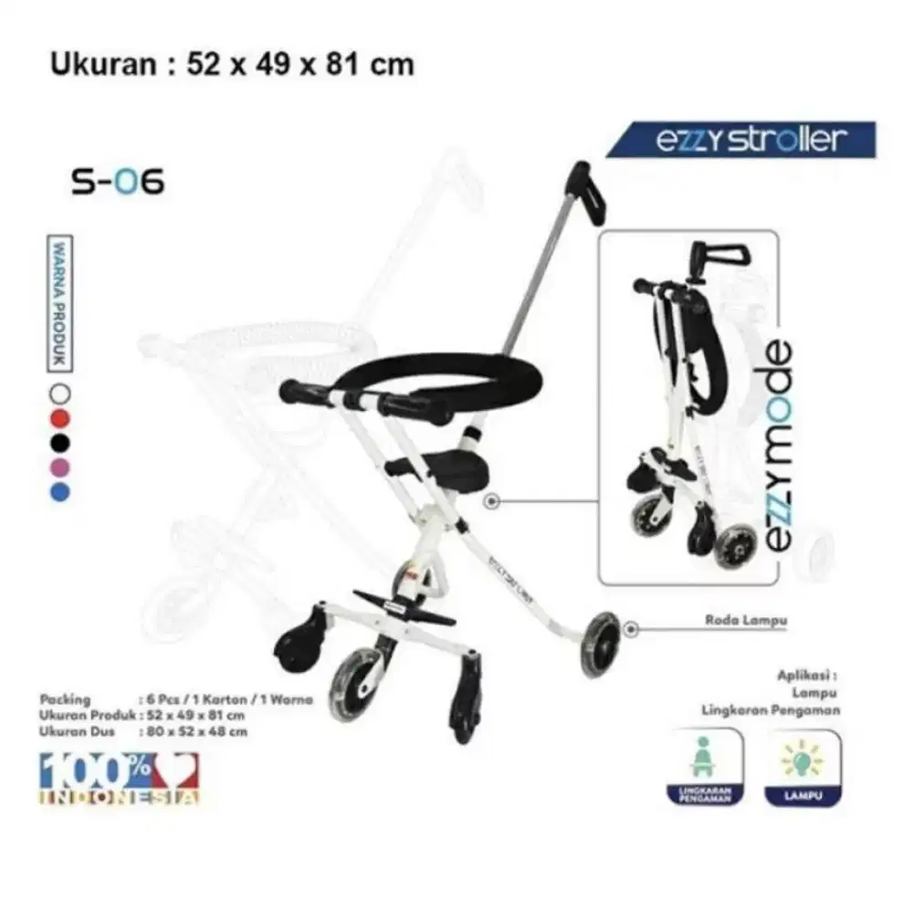 Ezzy Stroller PMB S 06 / Stroller Anak