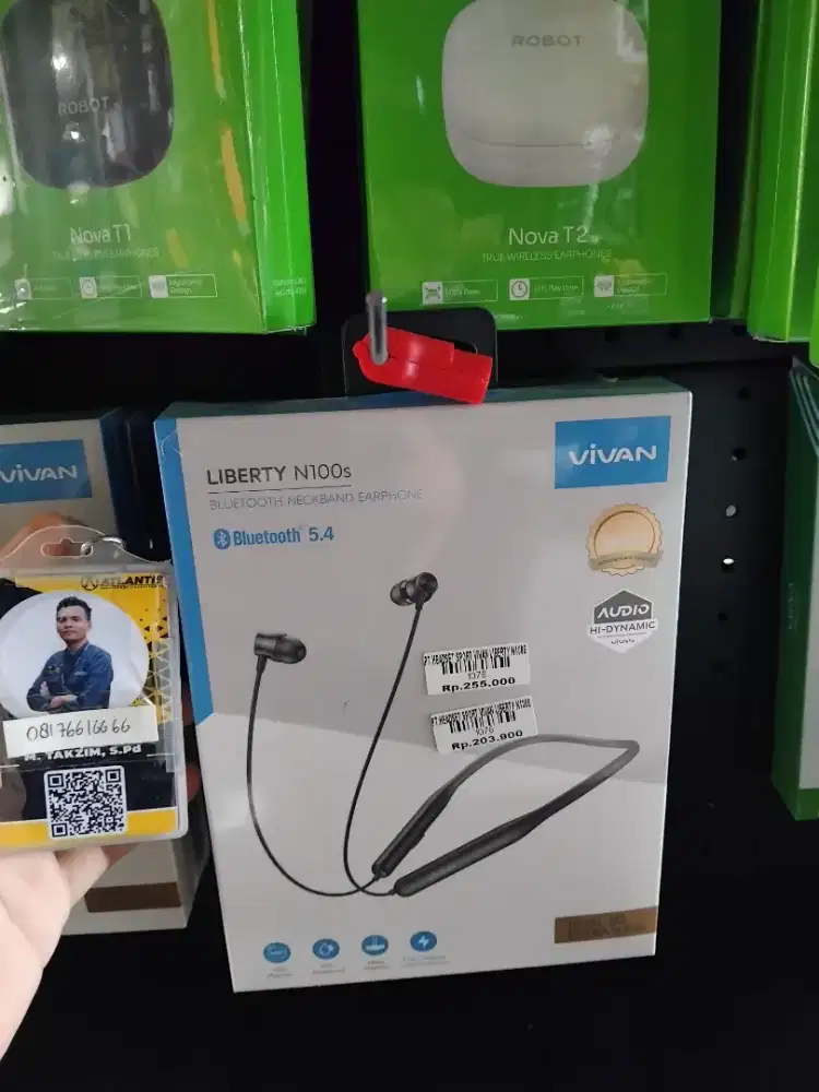 PT. HEADSET SPORT VIVAN LIBERTY N100S ATLANTIS DAHSYAT