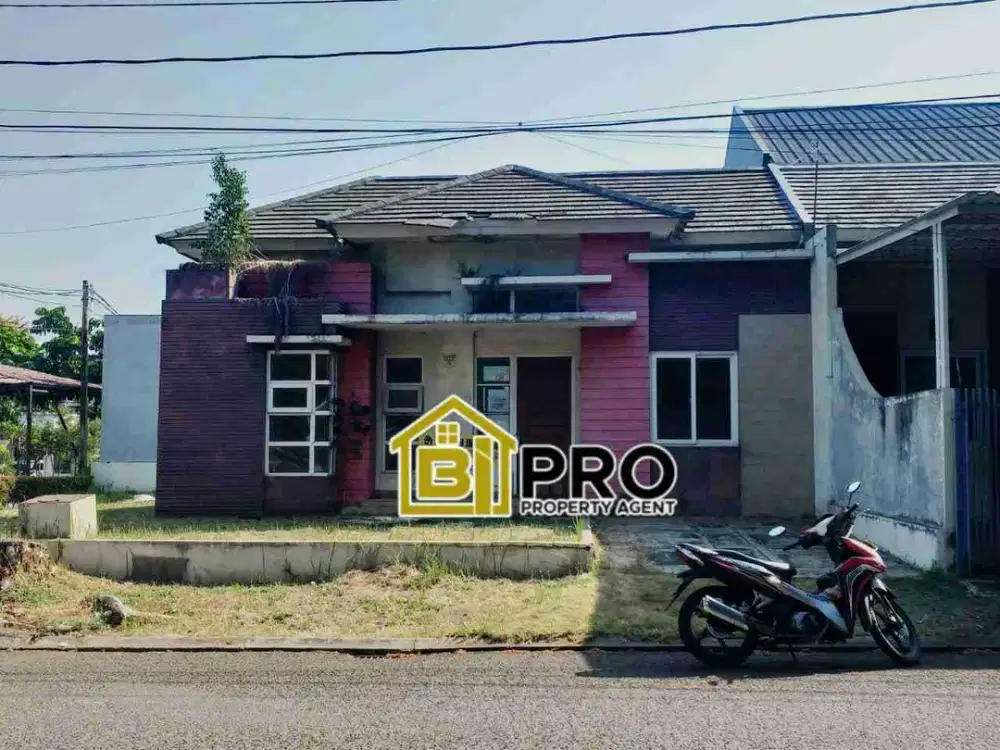Kavling hoek bolevard berbonus bangunan dijual, cibubur country, cikeas