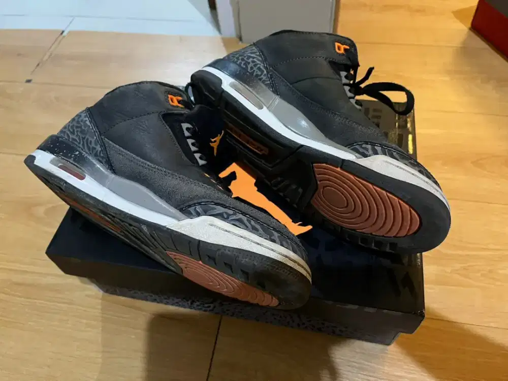 Sepatu Air Jordan 3 Retro (GS) Night Stadium Shoes 23,5 cm / 4,5