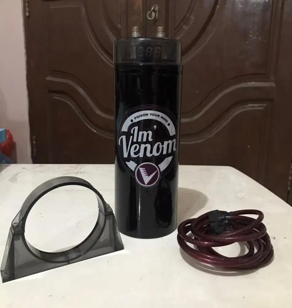 Dijual power capacitor/kapasitor bank audio mobil Venom diablo
