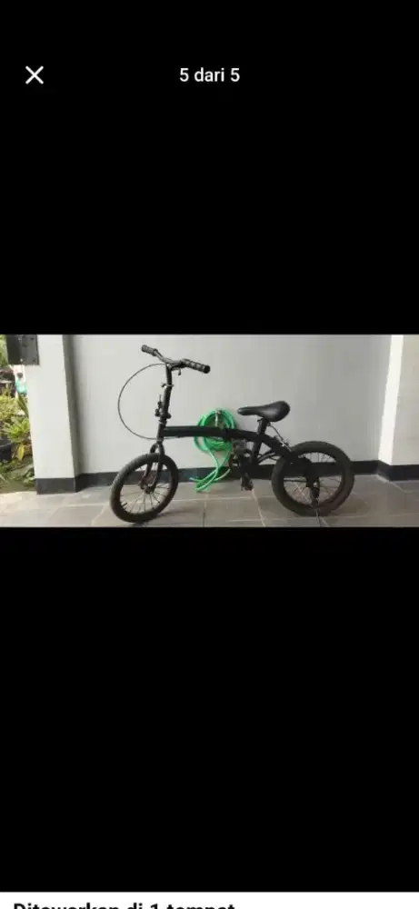 Dijual Sepeda Lipat Anak Second