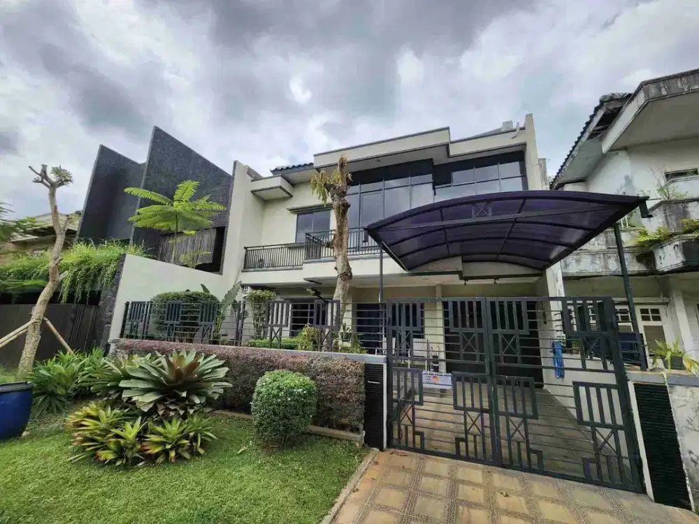 DIJUAL MURAH RUMAH SIAP HUNI SEMI FURNISHED BAGUS DI MODERNLAND TANGERANG