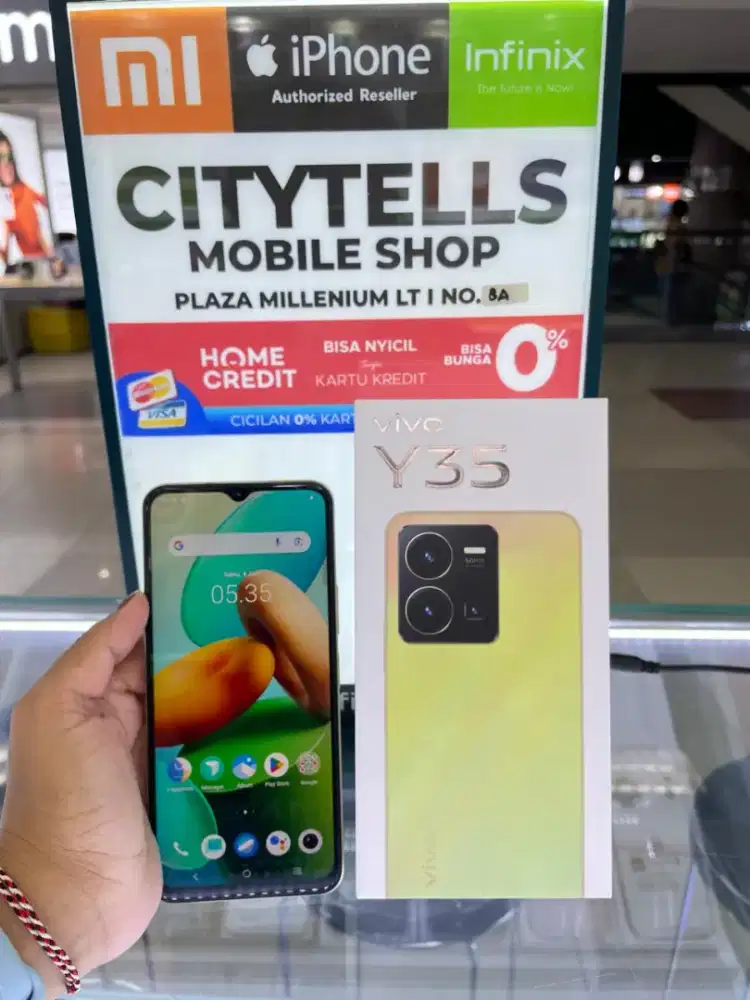 Vivo Y35 Ram 16/128 Second Ex Garnas