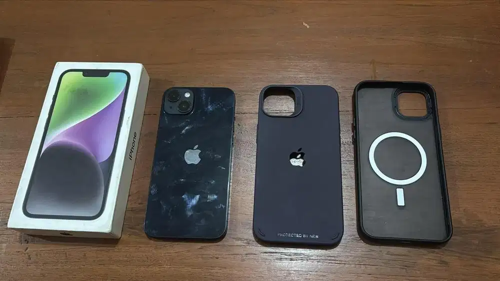 iPhone 14 Plus 256GB Fullset Imei Permanen Resmi Beacukai