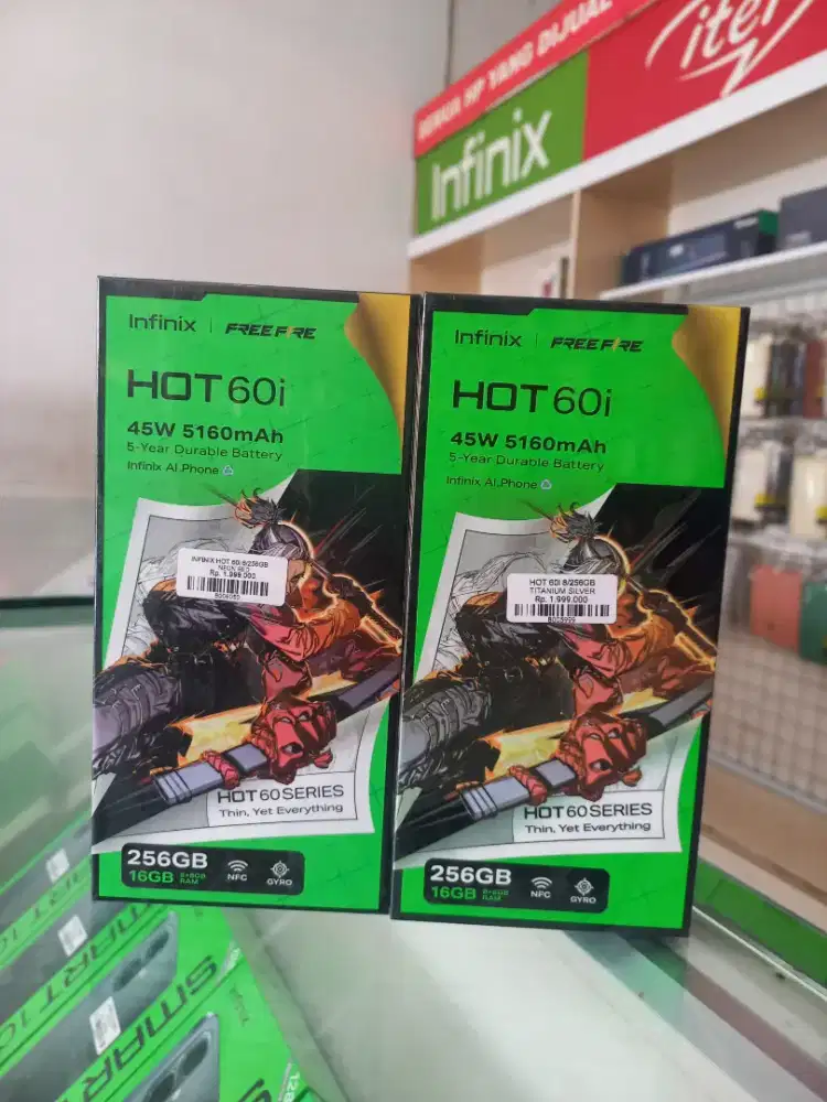 Infinix Hot 60i 16gb/256gb Bergaransi Resmi