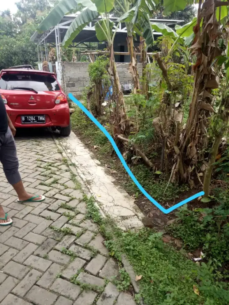 Dijual Kavling Tanah Rajeg Dekat Jalan Utama