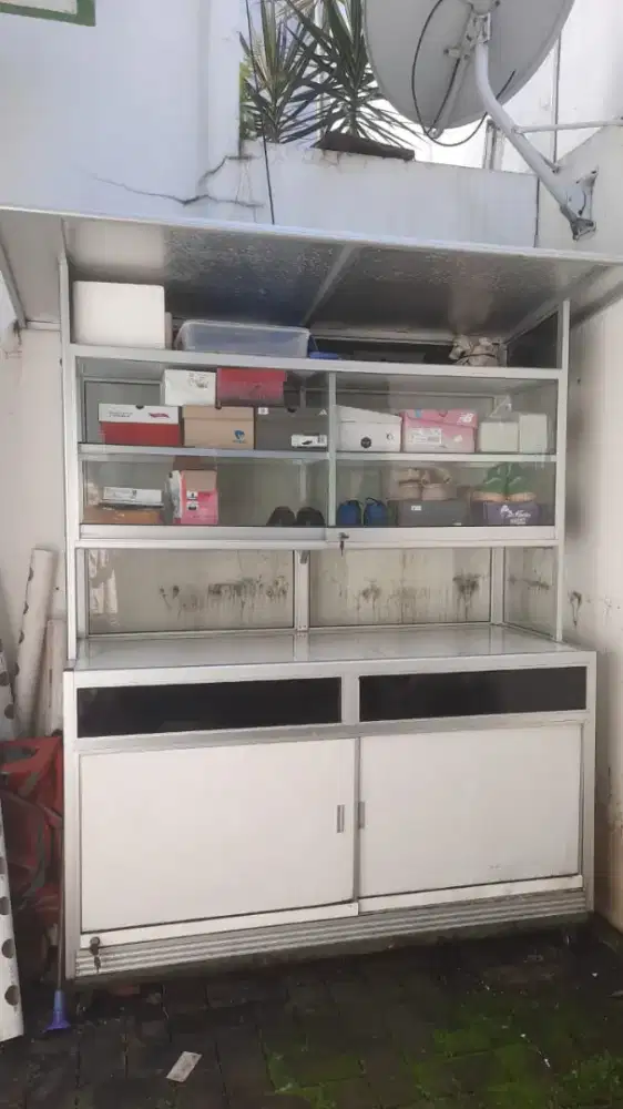 Jual gerobak etalase