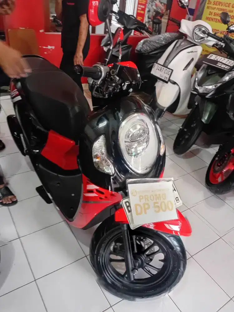 SCOOPY MERAH TH 2023, DP 500 RIBU