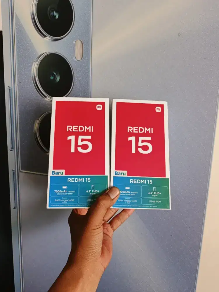 Xiaomi Redmi 15 NFC 8+8/256 Garansi resmi 15bln