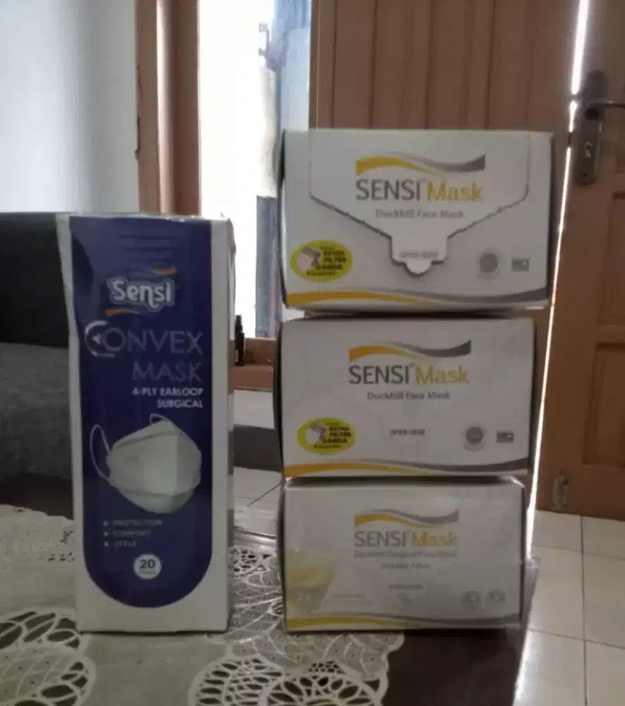 jual masker wajah warna putih