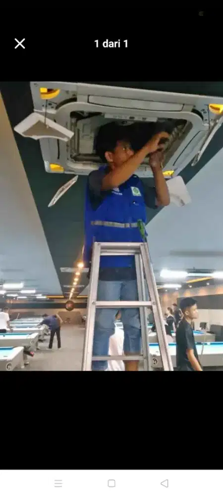 Jasa servis AC kulkas mesin cuci kompa air dll bergaransi