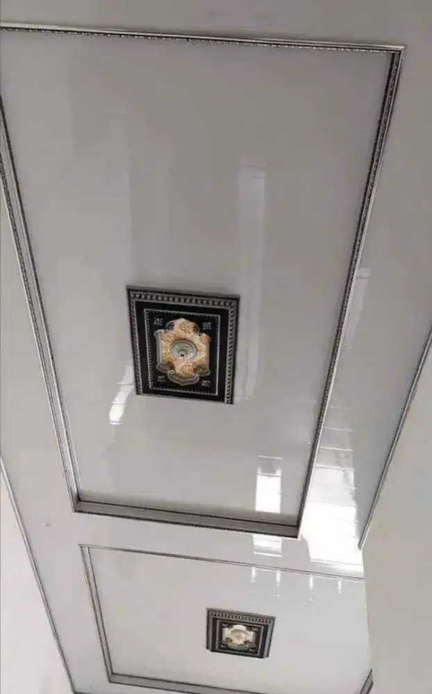 Plafon pvc model dropseling&datar terpasang murah