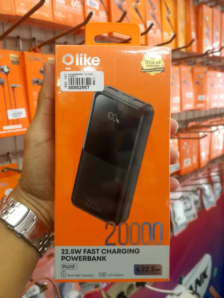 POWERBANK Olike P401F FAST CHARGING 20.000 mAh