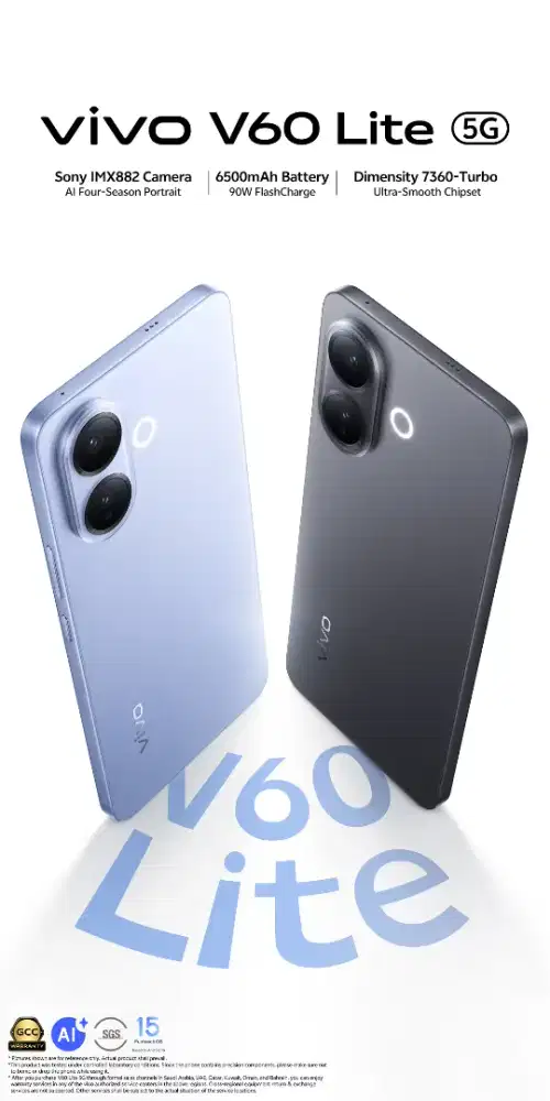 CASH DAN CICILAN VIVO V60LITE SERIES