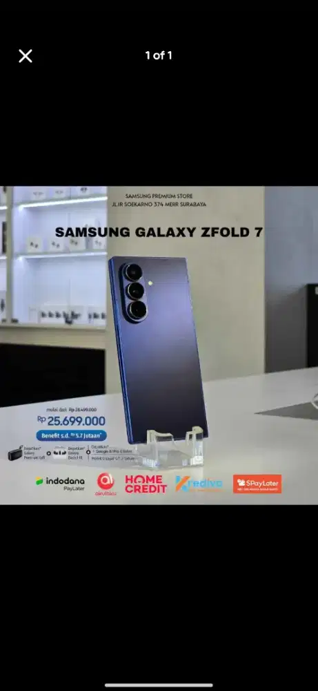 GALAXY Z FOLD 7 LAST DAY CICILAN KTP SAJA