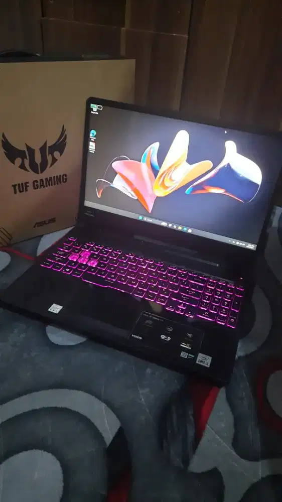 Asus tuf FX 506LH , Core i5 10300H,ram 8gb SSD512gb GTX1650 like news