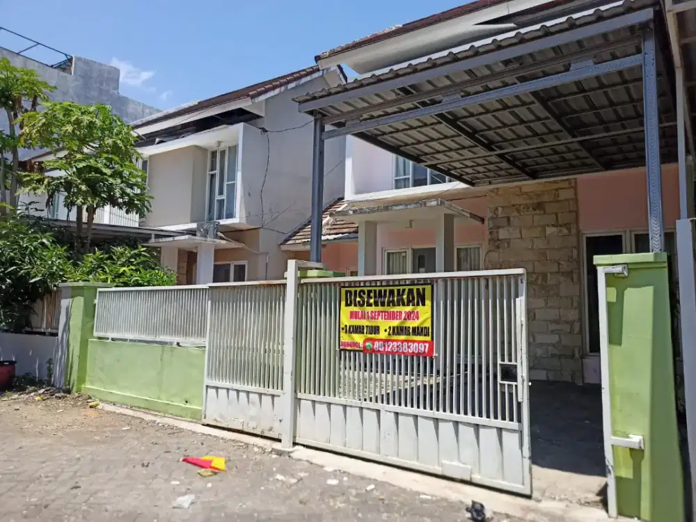 Disewakan rumah 2 lt