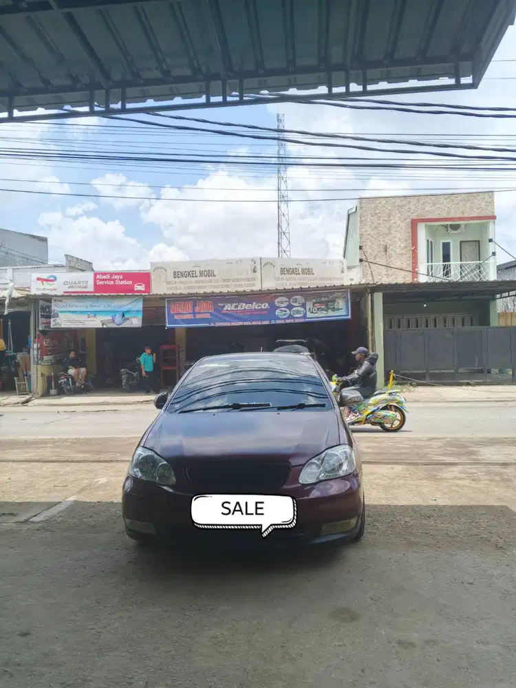 Toyota Altis Manual 2002