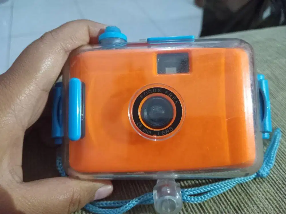 Kamera Underwater Orange Polos Like New