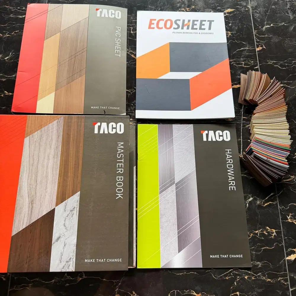 Dijual Sample HPL & Flooring Taco 2022