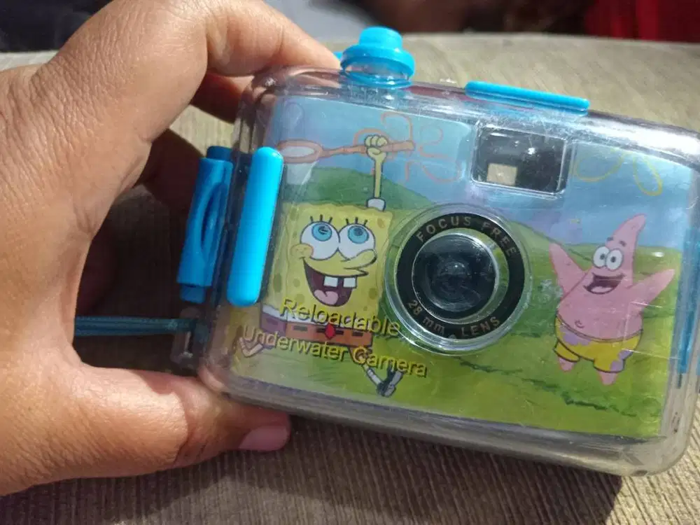 Kamera Underwater Spongebob Like New.