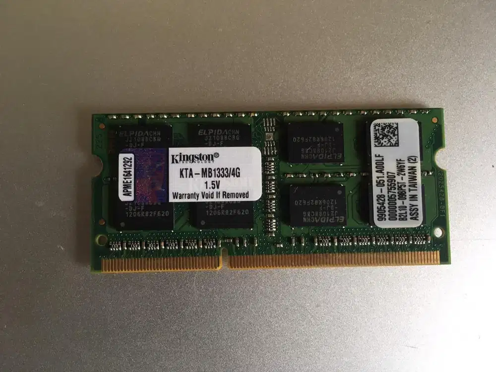 RAM Laptop DDR3 4Gb