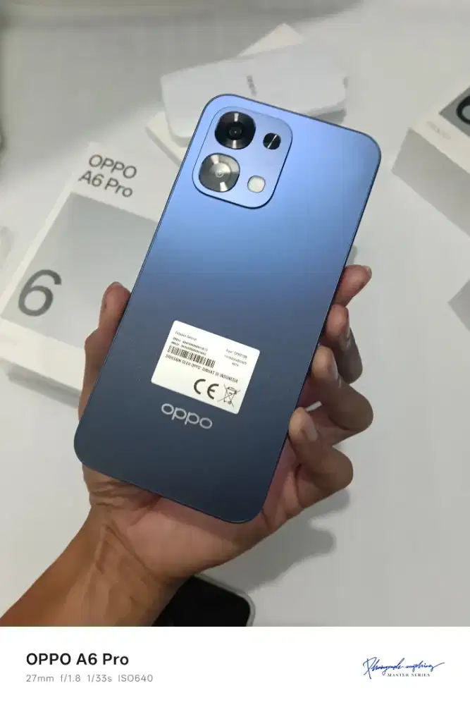 Oppo A6pro Ram 16/128gb Baru bisa cicilan lokasi toko di berbah