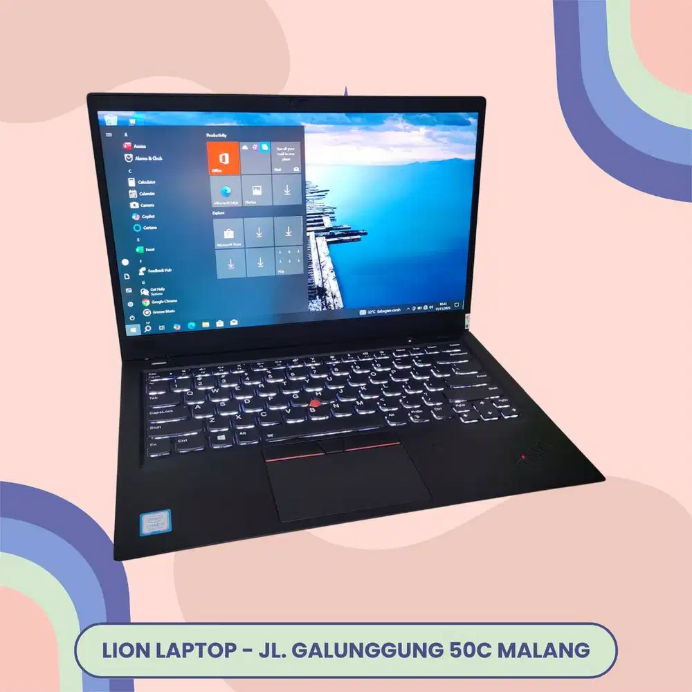 X1 Carbon Slim Ringan i5 gen 8 8/256 [07|12]