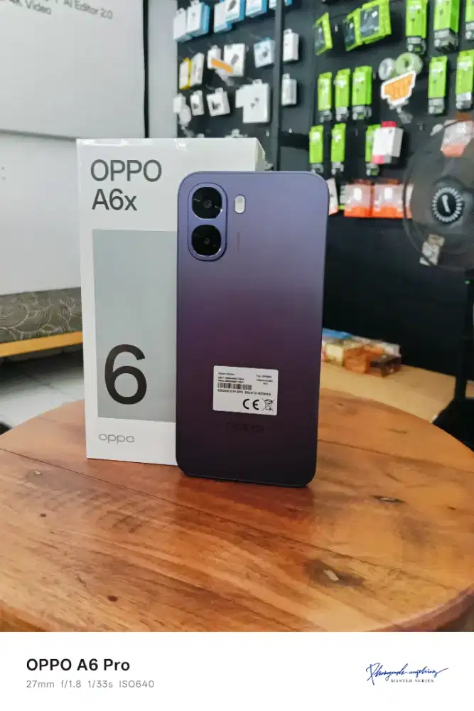 Oppo A6x Ram 8/64Gb Baru bisa cicilan